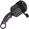 Hogue EX-F03 Fixed Blade Purple Karambit