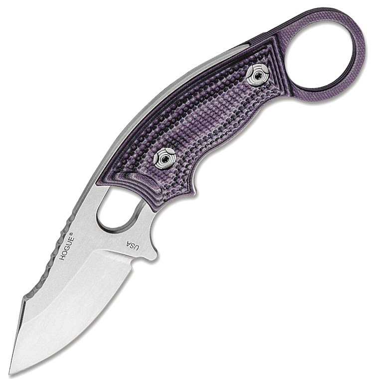Hogue EX-F03 Fixed Blade Purple Karambit