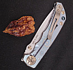 Spartan Blades Spartan Harsey Folder Plague Doctor Blue Magnacut