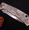 Spartan Blades Spartan Harsey Folder Koi Fish Magnacut