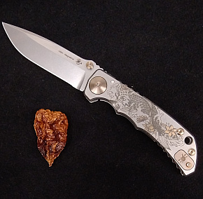 Spartan Blades Spartan Harsey Folder Koi Fish Magnacut
