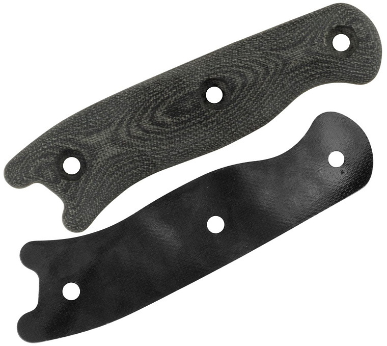 Ka-Bar Becker Black Micarta Handles Kit