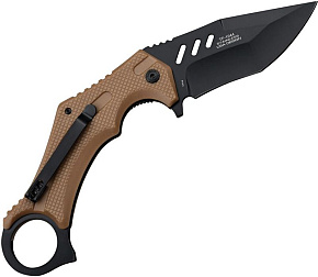 Tac-Force Desert Karambit Coyote Handle