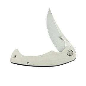 Kubey Scimitar White Linerlock