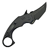 Kubey Jaw Tanto Karambit All Black MUZI Design