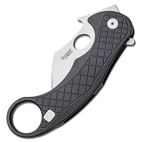 LionSTEEL LE1 A BS Karambit Black Handle Stonewash