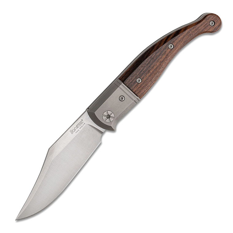 LionSTEEL Gitano Slip Joint Niolox Santos Wood