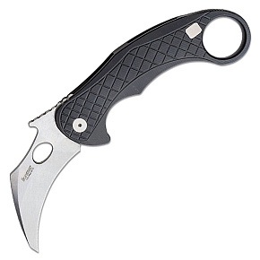 LionSTEEL LE1 A BS Karambit Black Handle Stonewash