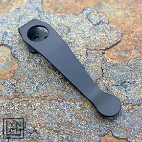 Lynch NW Spyderco Standart Clip Black Cerakote