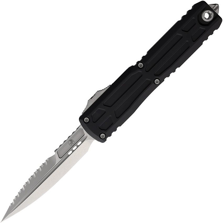 Microtech Ultratech Gen III EX-ZBP Bayonet Signature Series Stonewash Blade