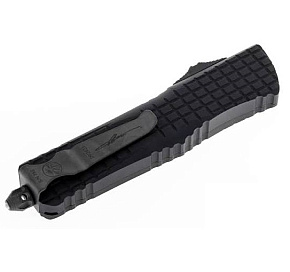 Microtech Auto Combat Troodon D/E OTF Black Marfione Signature Series