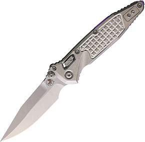 Microtech Socom RAM-LOK Marfione Selection Frag Titanium Handle