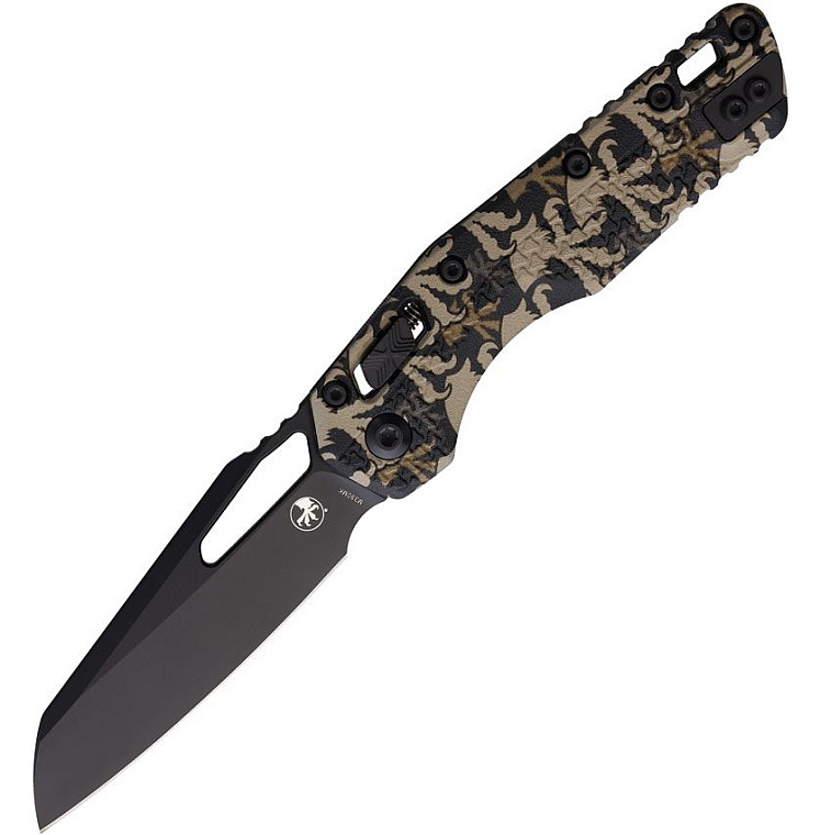Microtech MSI S/E Tri Grip Claw Camo Polymer Handle