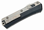 Microtech Glykon Bayonet Bead Blast Overlay Stonewash Standard Blade