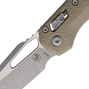 Microtech MSI S/E Fluted TAN G-10