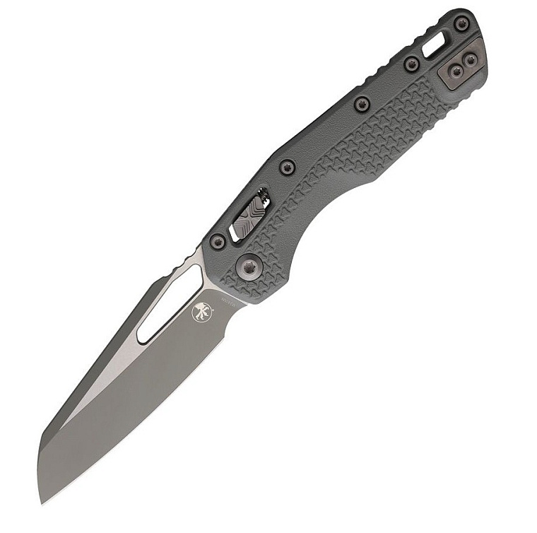 Microtech MSI S/E Tri-Grip Bull Shark Gray Polymer Cerakote Standard