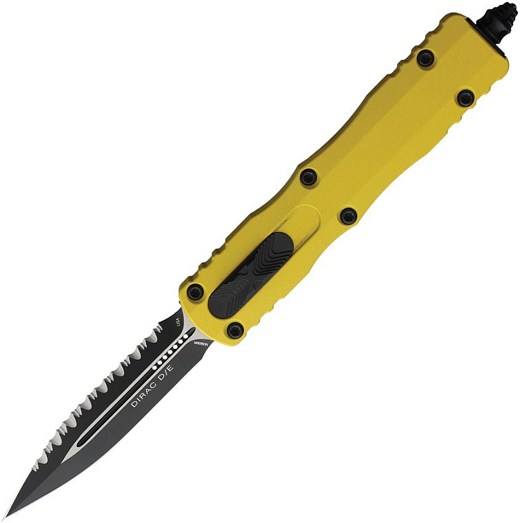 Microtech Auto Dirac D/E Yellow
