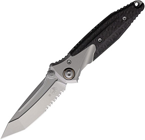 Microtech Socom Bravo Mini T/E PS Tanto Beadblast Blade Titanium/CF Handle