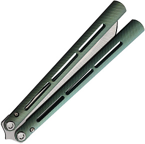 Medford Viceroy S45VN Balisong Antique Green