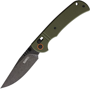 Marbles Green Slide Lock Folder