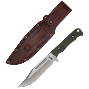 Marbles Hunter Bowie Green Handle