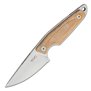 Maniago MKM Makro 1 Drop Point Natural Micarta
