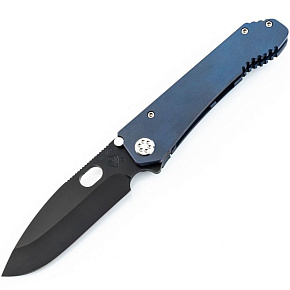 Medford 187 DP - Black PVD D2 - Blue Anodized Titanium