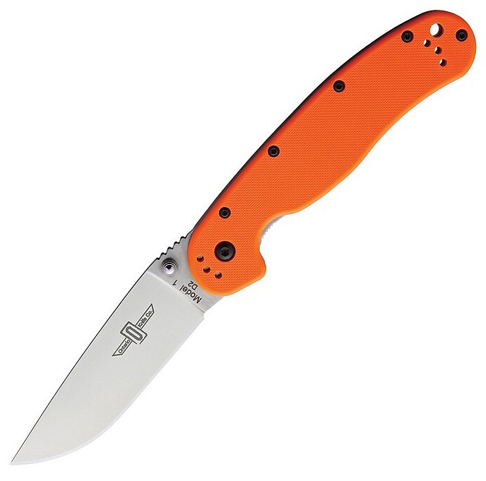 Ontario RAT-1 D2 Steel Orange stare logo