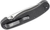 Ontario RAT-1A SP Linerlock Black G-10