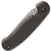 Ontario RAT-2 Black Handle Satin D2 Plain Blade