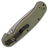 Ontario RAT-2 OD Green Handle D2 Satin Blade
