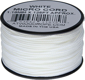 Micro Cord 1.18 mm White - cívka cca 38 m