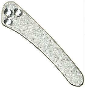 RGT Spyderco PM2 Clip Replacement 3D Machined Titanium Stonewash + Screw Kit