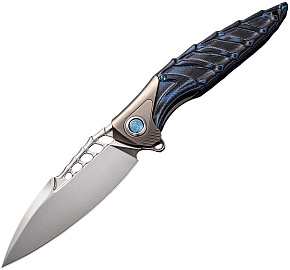 Rike Knife Thor 7 Integral Framelock - Modrá
