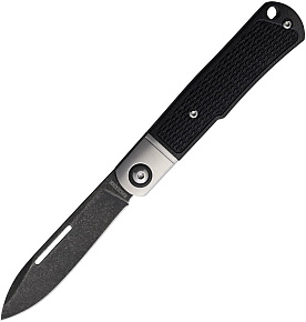 Rough Rider Black G10 Slip Joint Folder