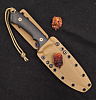 Spartan Blades Difensa MagnaCut FDE Blade FDE Kydex Sheath