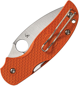 Spyderco Sage 5 Burnt Orange FRN REX121 Blade