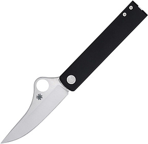 Spyderco Essenza Black Aluminium N690 Blade