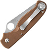 Spyderco ButtonUP Brown G10 Limited Edition