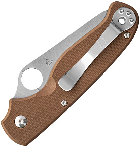 Spyderco ButtonUP Brown G10 Limited Edition