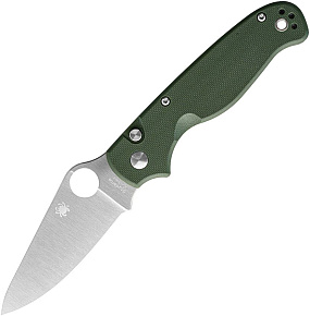 Spyderco ButtonUP Green G10 Limited Edition