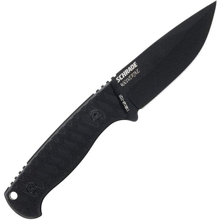 Schrade Wolverine Fixed Camping Knife Blister Packed
