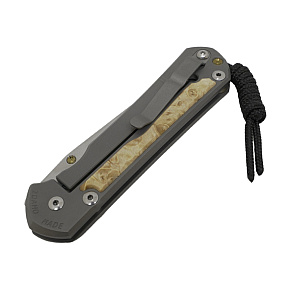 Chris Reeve Knives Sebenza 31 Large Inlay Box Elder Tanto MagnaCut