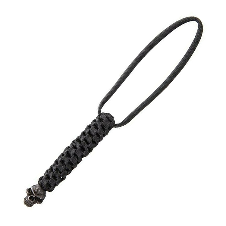 Schmuckatelli Emerson Lanyard With Mate Skull Bead