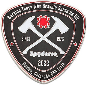 Spyderco Firefighter Coin 2022