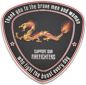 Spyderco Firefighter Coin 2022