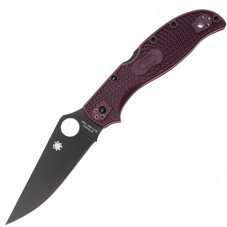 Spyderco Stretch 2 XL Burgundy Sprint Run