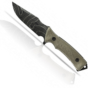 ANV Knives M311 Spelter - NC Topo Olive grip, Kydex Sheath