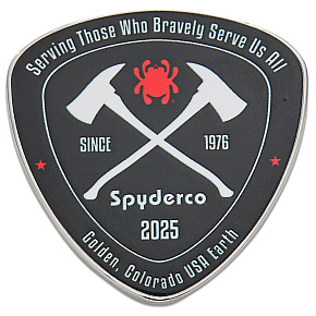 Spyderco Firefighter Coin 2025