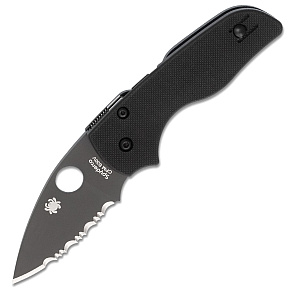 Spyderco Lil Native Black Serrated